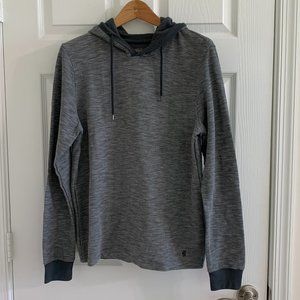 NWT Ike Behar Men's Gray Sweater Hooded Sweater, Size M